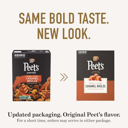 Peet's Coffee Coffee Pods, Medium Roast, Caramel Brulee, 22 K Cups - image 3