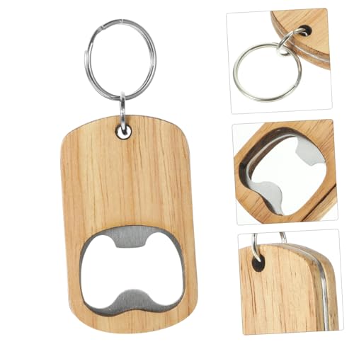 Porte clés ouvre bouteille bois pour ne plus chercher de décapsuleur - 7