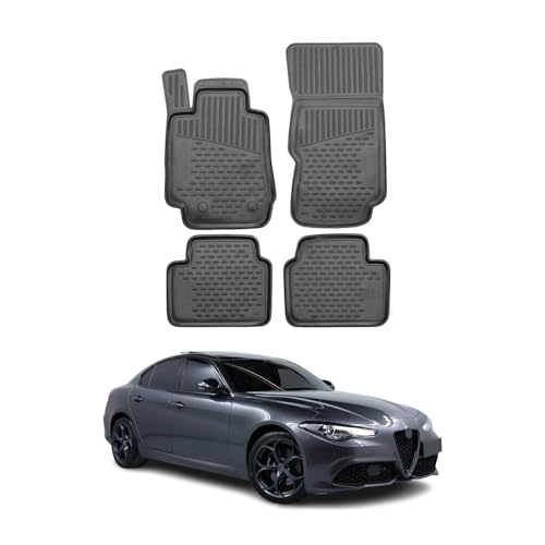 Tapis de sol Alfa Romeo Giulia pour voyages en famille et sorties nature
