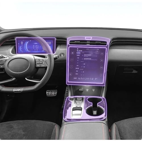 Film TPU Hyundai Tucson 2021-2023 : protection d'écran haute clarté PPF anti-rayures durable