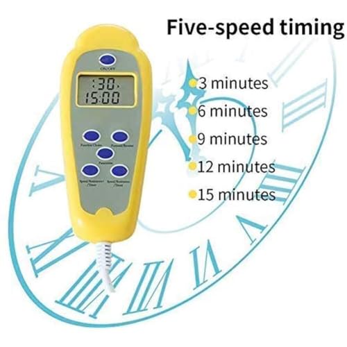 Image of Electric Under Desk Bike Mini Portable Pedal Exerciser with LCD Display, Adjustable Speed for Arm & Leg Cycling, Home Exercise Machine(Yellow with Stand)