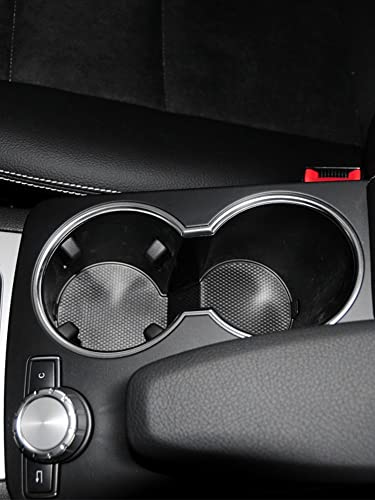 Cubierta de portavasos central fibra de carbono para Mercedes-Benz miniatura 5