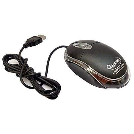 (Refurbished) Quantum QHM222 3-Button 1000DPI Wired Optical Mouse (Black) (B083JJM5FP) Amazon Price History, Amazon Price Tracker