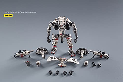 Joytoy 1/18 Action Figures Hurricane Dual Mode Mecha And Motorcycle Collection Model Dark Source Toys (X-Hla01) #TOP6