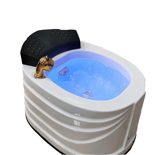 Spa de pies masaje acrílico semicírculo ajustable