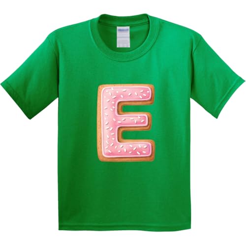 Image of inktastic Letter E Cookie Youth T-Shirt