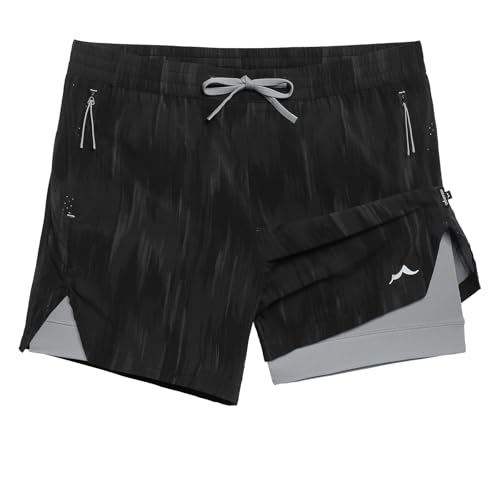 Image of maamgic Men's Athletic Running Shorts with Liner Ultra Lightweight Workout Shorts 5 inch / 7 inch