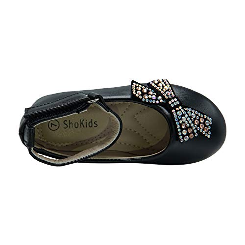 Toddler/Little Kid Girl's Ballet Flat Ankle Strap Shoes Party Dress Shoes3