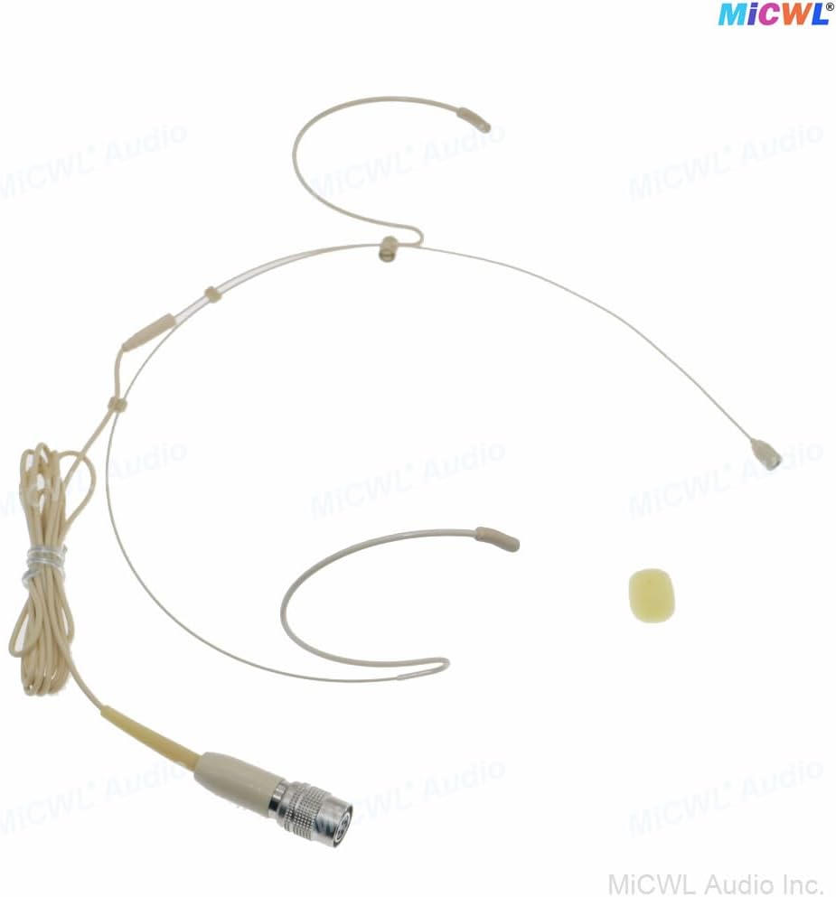 ATW70 Headset Hanging Microphone for Audio-Technica Hirose 4-Pin cW BodyPack Wireless System