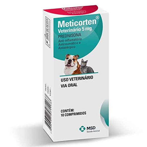 Meticorten MSD 5mg 10 Comprimidos