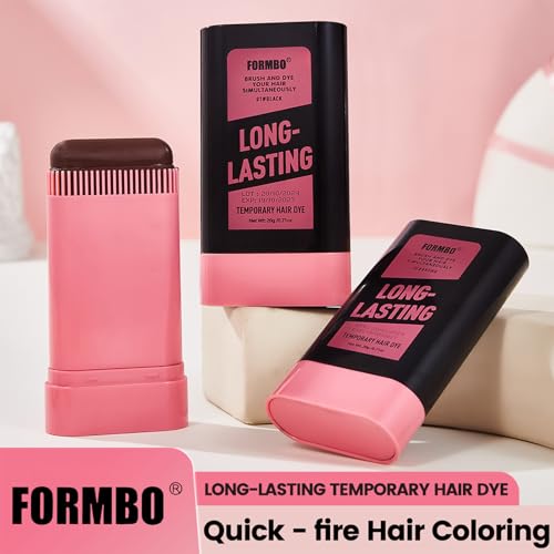 Hair Color Comb Long Lasting Root Touch Up Temporary Dye Instant Gray Cover for Men and - image 2