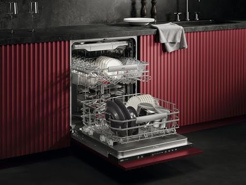 AEG 9000 Geschirrspüler mit SuperSilent 35 dB vollintegriert GI9210X2CT