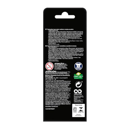 Caneta Ponta Pincel, Faber-Castell, Supersoft Brush, 6 Cores Pastel