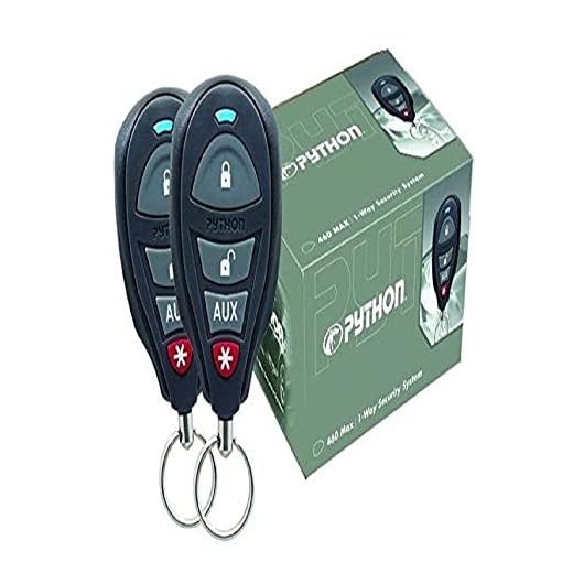 Python 3105P 1-Way Security System with .25-Mile Range & 4-Button Remotes