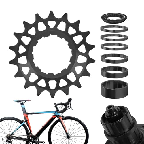 Pignon single speed roue libre modifiable pour vélo ville et VTT