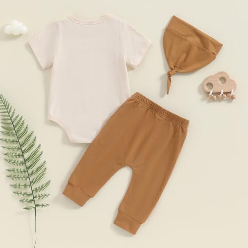 DuAnyozu Little Brother Newborn Outfit Cousin Babies Pant Set Short Sleeve Crewneck Romper Little Cousin Matching Outfits3