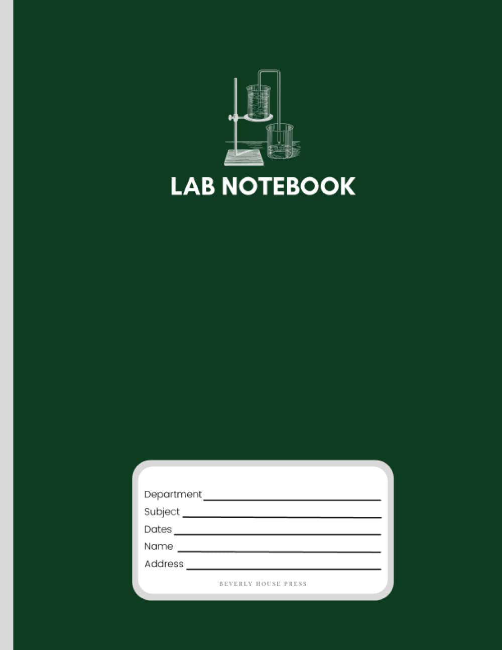 Lab Notebook: Laboratory Notebook bound with soft cover for graduate students and corporate researchers | IP compliant layout | 5x5 Quad Grid | 125 ... (Laboratory Notebooks for Modern Thinkers)