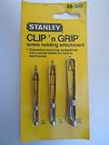 Stanley Clip 'n Grip Screw Holding Attachments (Set of 3)