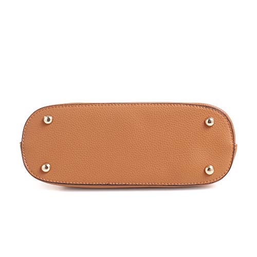 Image of SG SUGU Lunar Lightweight Medium Dome Crossbody Bag Shoulder Bag with Tassel | Zipper Pocket | Adjustable Strap