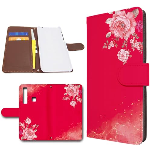 Galaxy A9 (2018) �݊� �P�[�X �蒠�^ �X�}�z�P�[�X ���U�[�� �J�o�[ �J���������� �a�� �ԕ� ���O [�f�U�C��D/���b�h] �M�����N�V�[ �G�[ �i�C�� �g�����h�Q�[�g dc-1823