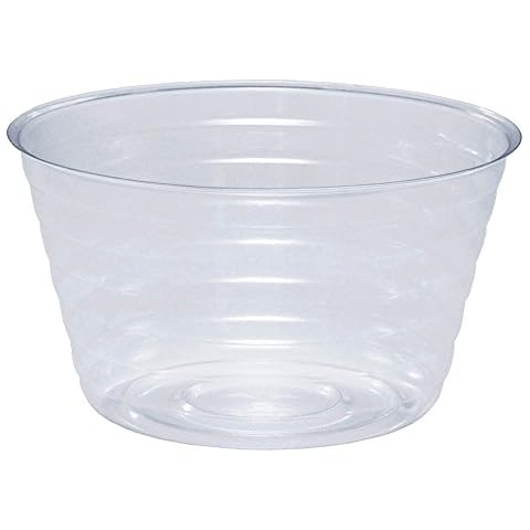 CWP L-0061 Heavy Gauge Vinyl PVC Plastic Basket Liner, 6-Inch Diameter, Clear Cover