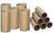 Cardboard Tubes Bulk, Pack of 24 Arts and Crafts Rolls, DIY Artrolls, Craft Supplies for Handmade Projects, Activities at Home and School, 4E's Novelty