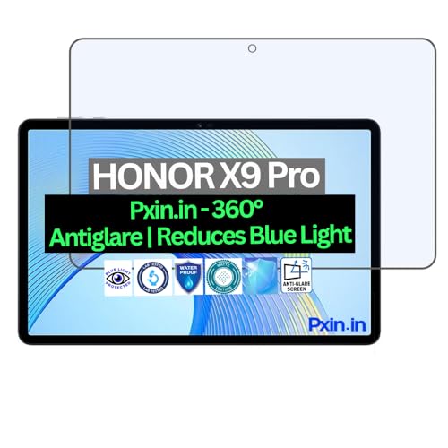 Image of Pxin Tablet Anti Bluelight and Anti Glare Screen Guard compatible with HONOR X9 Pro | BLUVLightblock Tech | Scratch Proof | Prevents bluelight | Eye Protection | No Dry Eyes