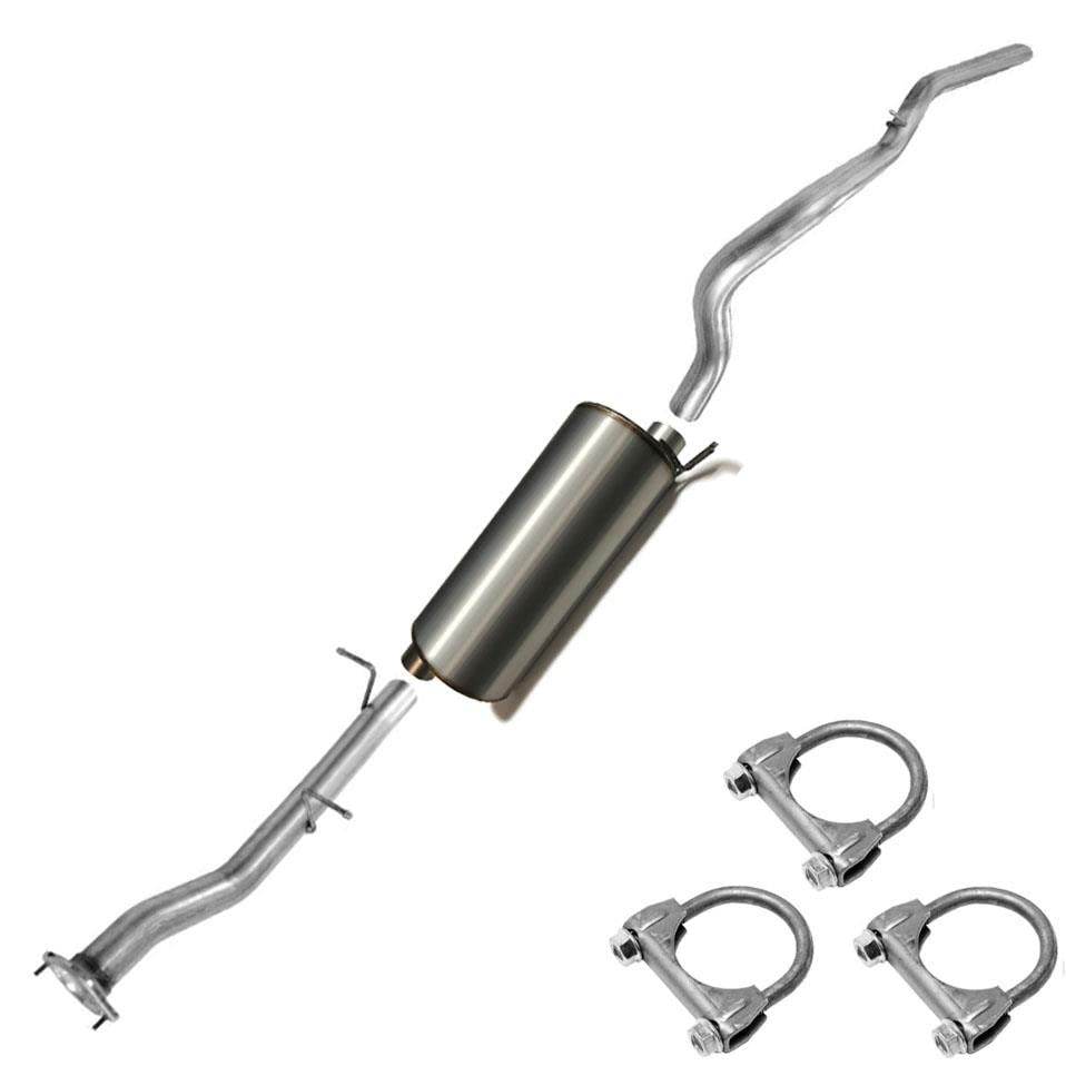 Exhaust Sytem Kit Compatible: 2007-10 Silverado Sierra 2500HD Classic 3500HD 6.0L 8.1L