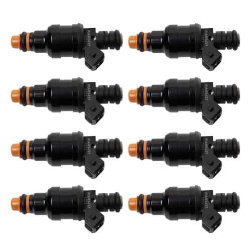 TRQ Fuel Injector Set Compatible with 1993-1996 Dodge 1995 Jeep