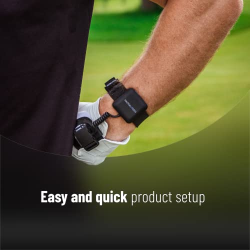 Hackmotion Plus Golf Swing and Wrist Angle Training Aid Provides