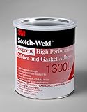 3M Neoprene High Performance Rubber and Gasket Adhesive 1300L, Yellow