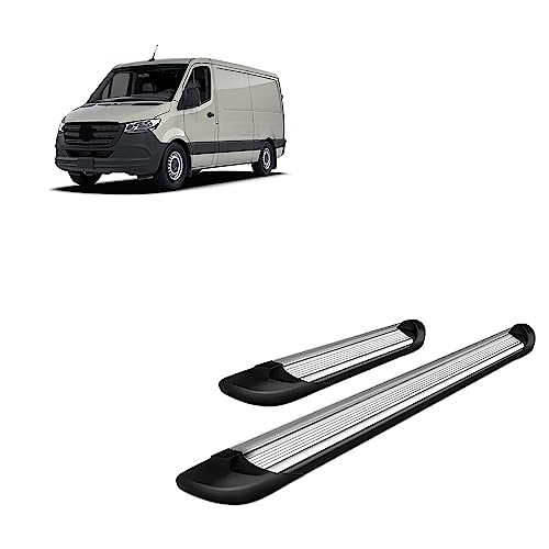 Estribos Black Horse Transporter para Sprinter miniatura 1