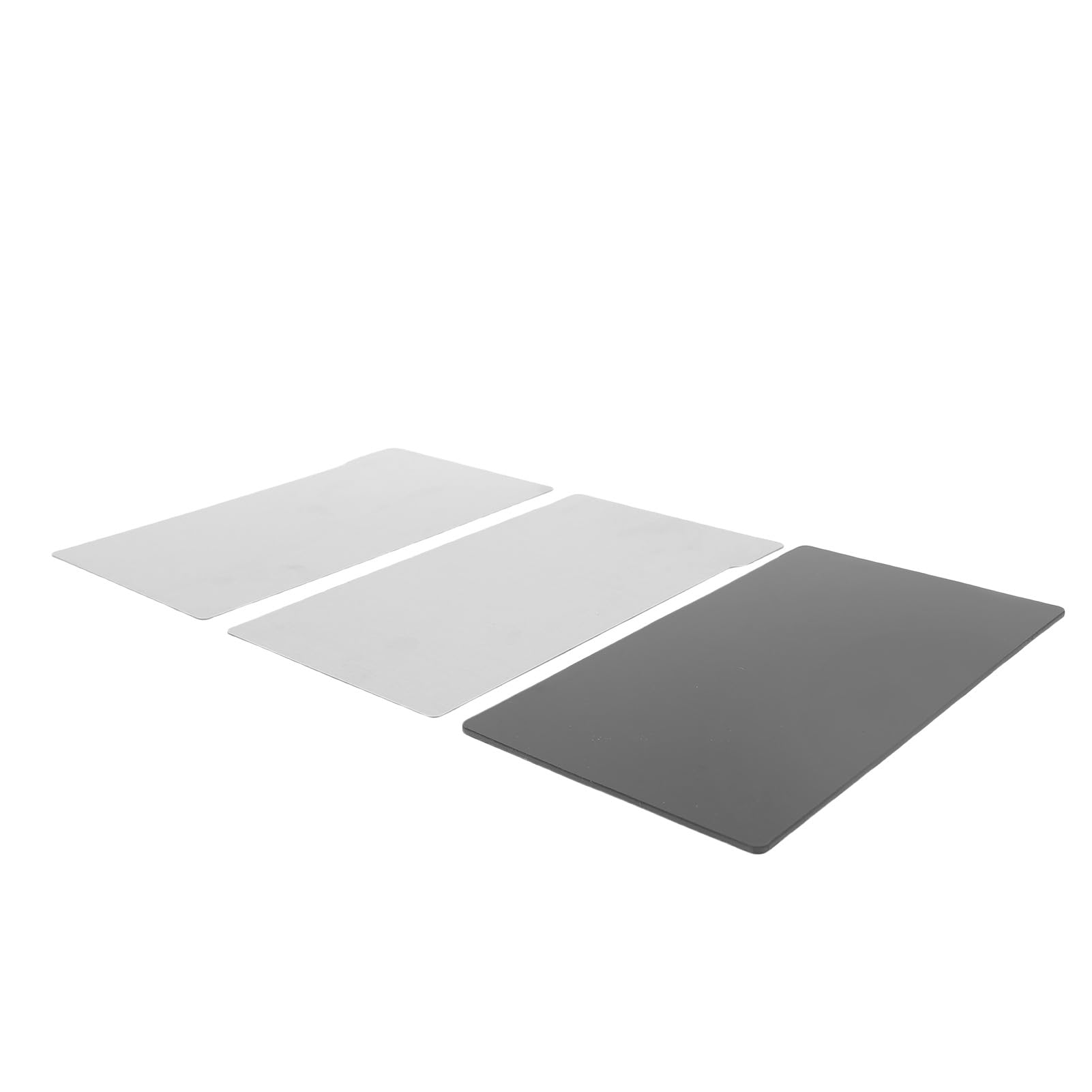 3D Printer Flexible Construction Plate, Long Life, Convenient Handle, 163x90mm Soft Magnetic Base Construction Plate Suitable for Photon Mono 4, Brushed Finish