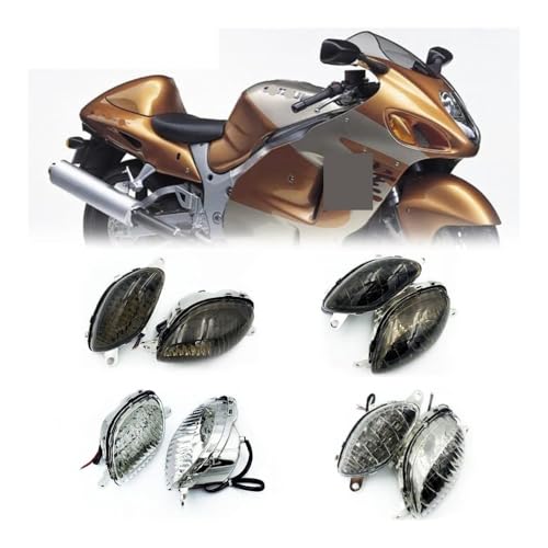 Clignotant LED GSX1300R haute luminosité feux clairs 1999-2007