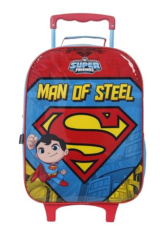 MALA ESCOLAR G C/RODINHAS - DCSF SUPERMAN - EASY - 49363