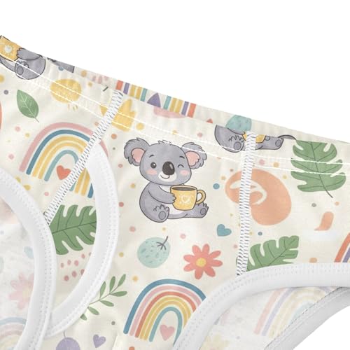 ODAWA Cute Cartoon Koalas Tag Free Toddler Cotton Underwear, 2T Underwear Boys4