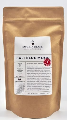 2 libras de café verde Bali Blue Moon sin tostar miniatura 1