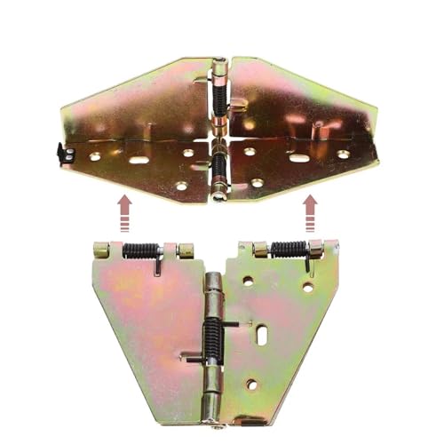 Table encombrante ? Charnière papillon et support pliable pour étagère