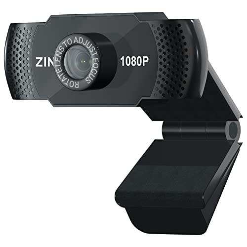 Image of Zinq UPS for Router Mini UPS for 12V WiFi Router, Fiber Routers and Broadband && Zinq Full HD 1080P 2.1 Megapixel 30 FPS USB Webcam with Built-in Mic, Plug and Play for PC /Mac /Laptop Video Calling