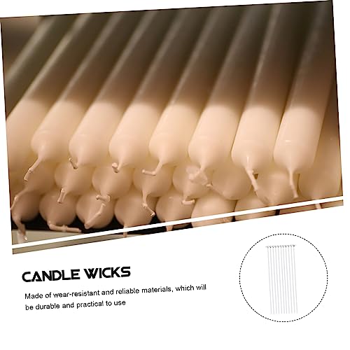 100 piezas de mechas de algodón para velas DIY miniatura 3