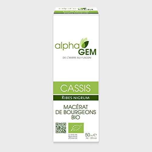 hn-lab-Gemmothérapie Cassis (Ribes Nigrum) 50 ml-Alphagem-produit 100% bio