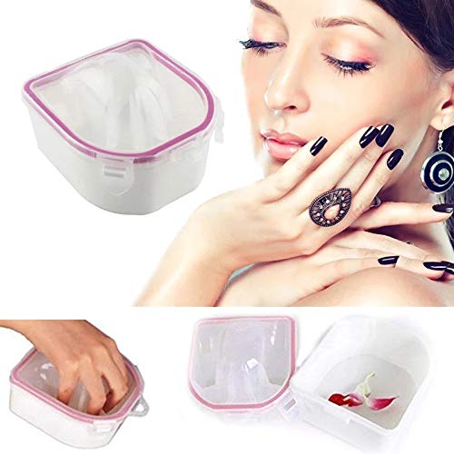 Tvoip 2Pcs Nail Soaking Bowl Soak Off Warm Water Bowl miniatura 2
