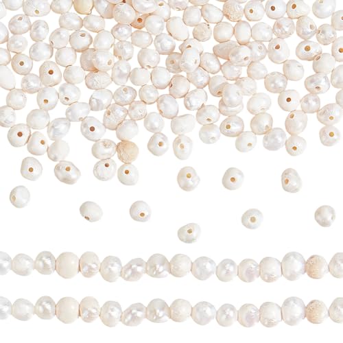 GOMAKERER About 142 Pcs Natural Pearl Beads 2mm