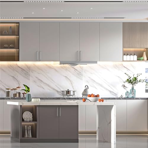 Asidrama 6 Pack 11.3 Inch(288mm) Brushed Satin Nickel Kitchen Cabinet Handles, Cabinet Pulls Kitchen Cabinet Hardware for Cupboard Drawer Pulls by Asidrama - Image 5