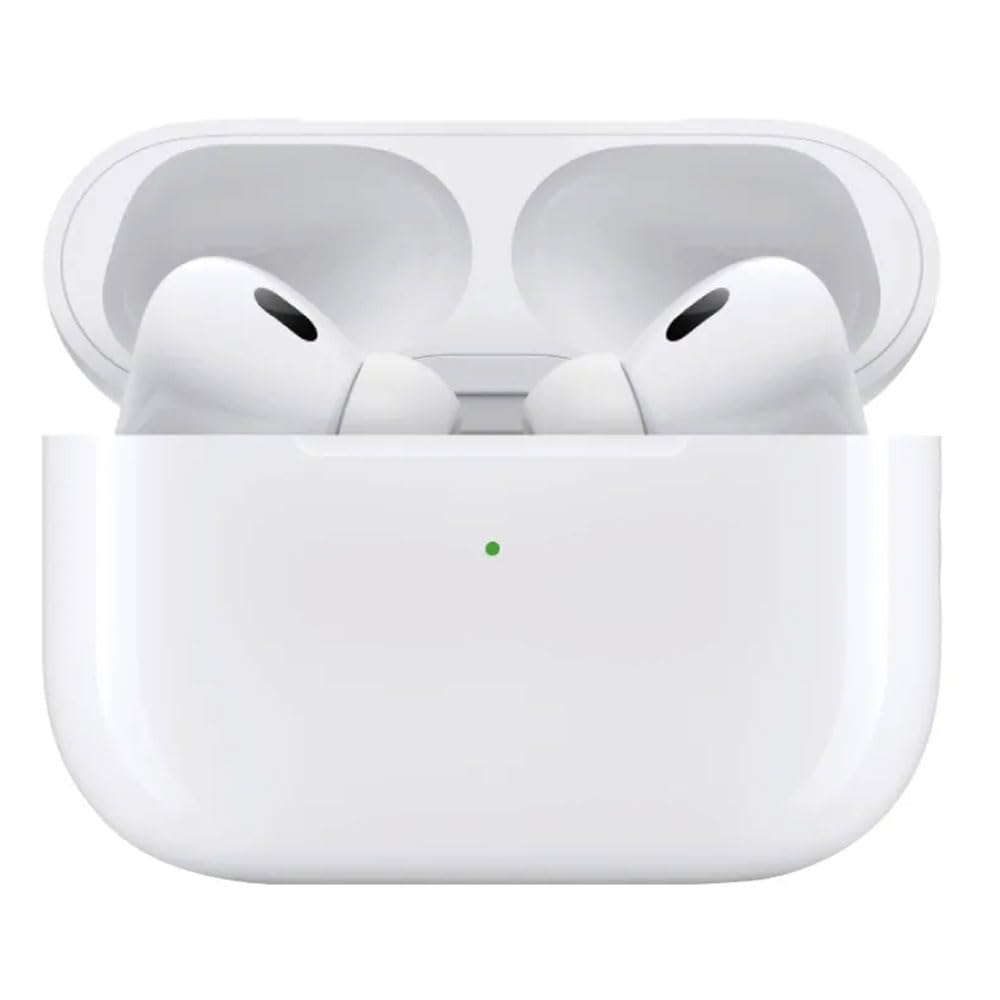 Green Lion Earbuds Pro2 with Active Noise Cancellation - White