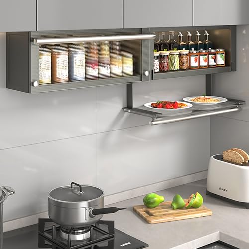 �L�b�`���I�[�K�i�C�U�[ 2�i�v���_�E���V�F���t �X�`�[���h���b�v�_�E���X�p�C�X���b�N �Z���T�[���C�g�t�� USB�[�d���B�H�탉�b�N�V�X�e�� �L���r�l�b�g���z���_�[ �ȒP�ݒu �ω׏d10kg/22�|���h�B