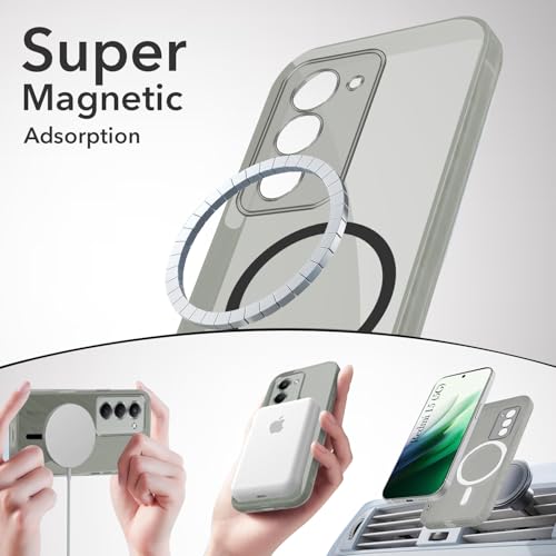 Image of Jkobi Lifetime Anti-Yellow MagSafe Compatible Clear Back Cover Case for Redmi 15 (Sleek Hard Crystal | Shockproof and Camera Protection)