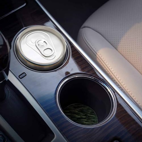 2 pack portavasos para carro con diseño botánico de pino miniatura 6
