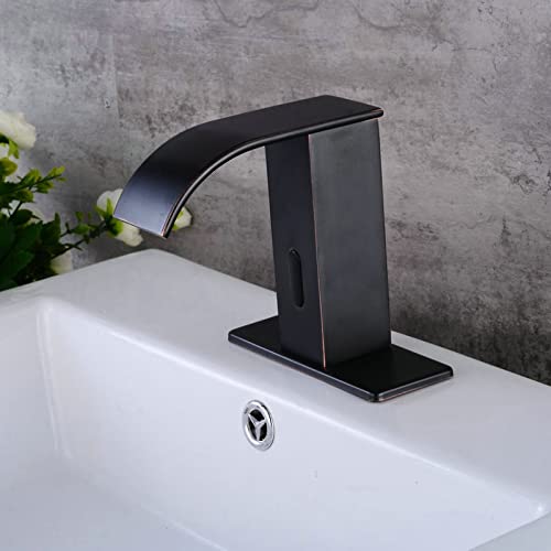 Grifo mezclador de cascada automático adiós manchas baño 2