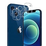 FOR Iphone 13 mini 用のカメラ専用 レンズ カメラ FOR Iphone 13 mini 用のカメラ 専用 フィルム 厚さ0.33㎜ 硬度9H 気泡ゼロ ガラス飛散防止 指紋防止高精細 表裏面保護 透明 PCduoduo